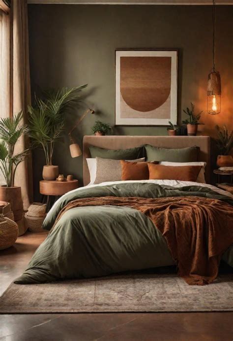 Earthy Tones Main Bedroom