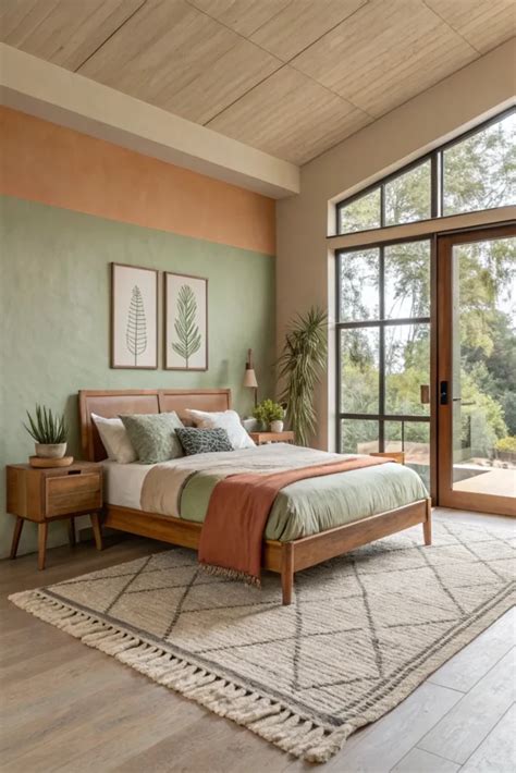 Earthy tones for a grounded atmosphere bedroom