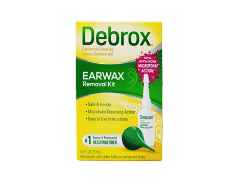 Earwax Removal: 5 Key Drop Ingredients