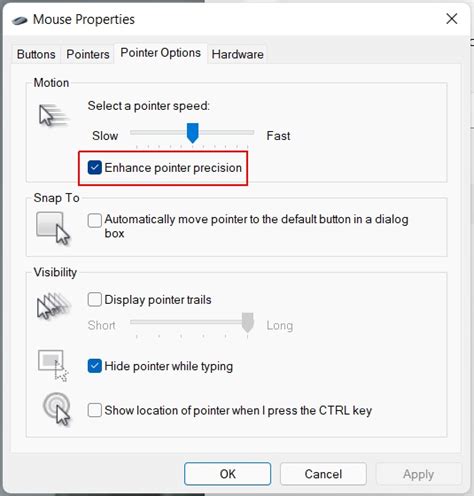 Easily Disable Mouse Acceleration on Your Windows 11 Computer