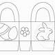 Easter Basket Template Free