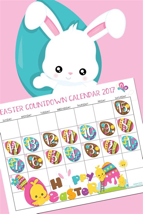 Easter Countdown Calendar