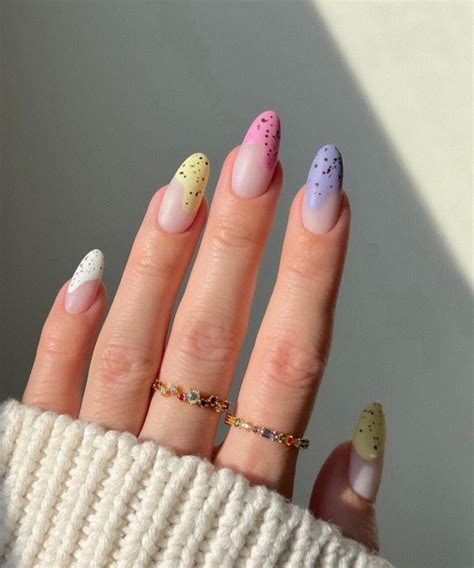 Easter Nails Design French Tips 2023