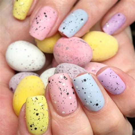 Easter Nails Easy Pastel Colors: Tutorial And Tips