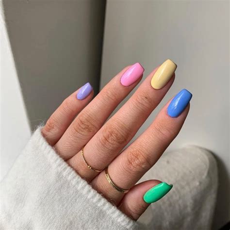 Easter Nails Multi Color: A Fun And Festive Way To Celebrate Spring