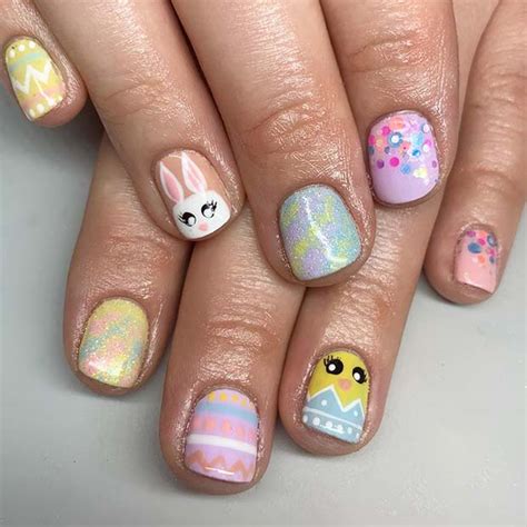 61 Cute Easter Nail Designs You Have to Try This Spring Page 5 of 6