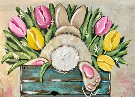 Easter Acrylic Paintings