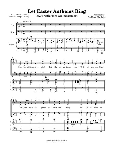 Easter Anthems