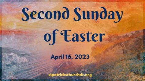Easter April 16