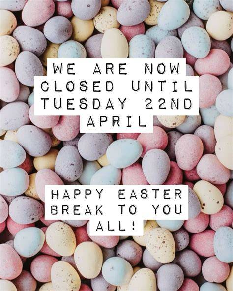Easter April 22nd