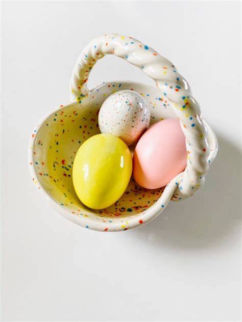 Easter Basket Ceramic