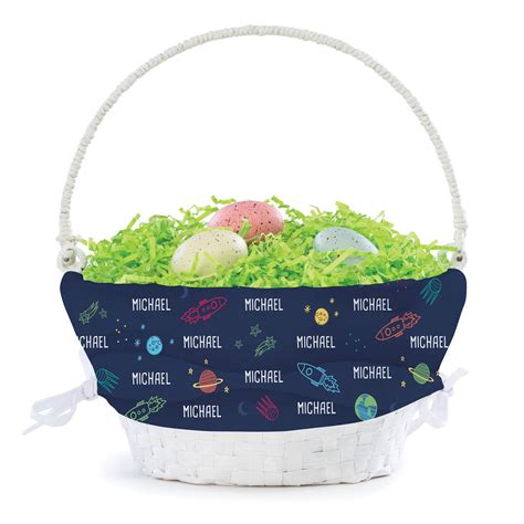 Easter Basket Liners Personalized