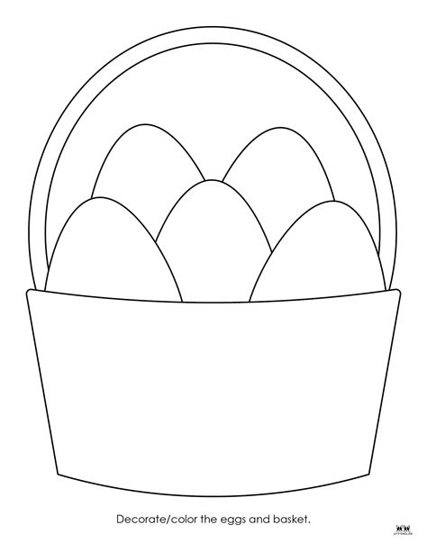 Easter Basket Outline