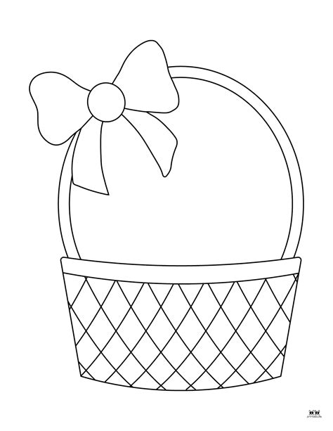 Easter Basket Print Out