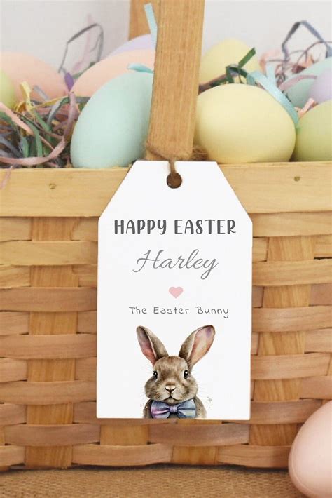Easter Basket Tag