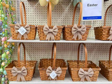 Easter Baskets At Hobby Lobby
