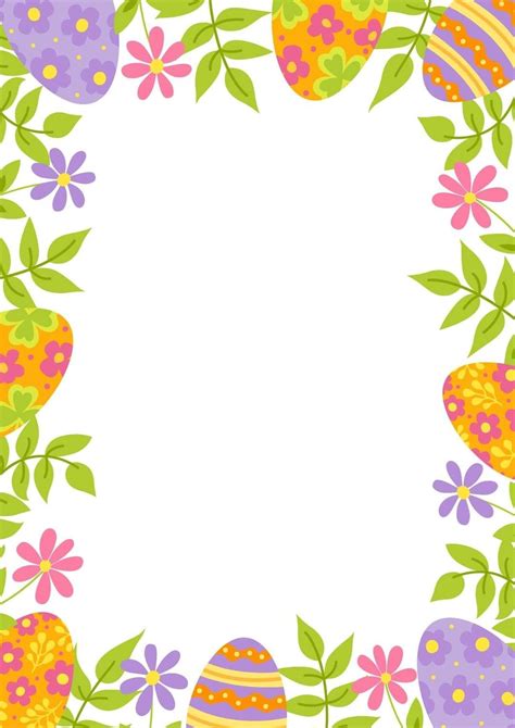 Easter Border Free