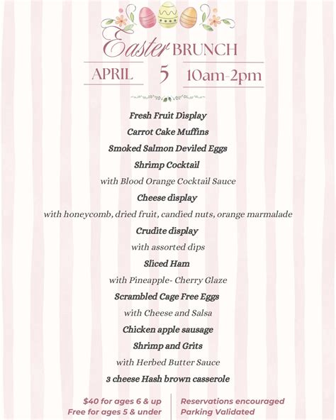 Easter Brunch Chattanooga