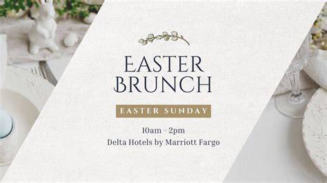 Easter Brunch Fargo