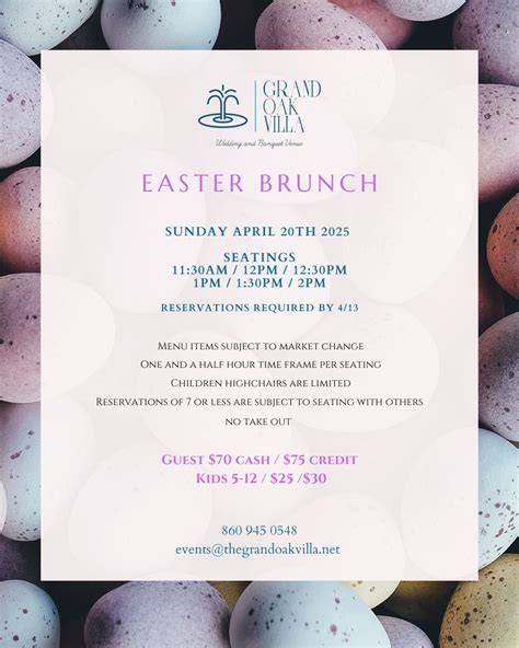 Easter Brunch Stuart Fl
