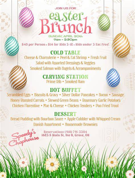 Easter Brunch Tulsa Ok