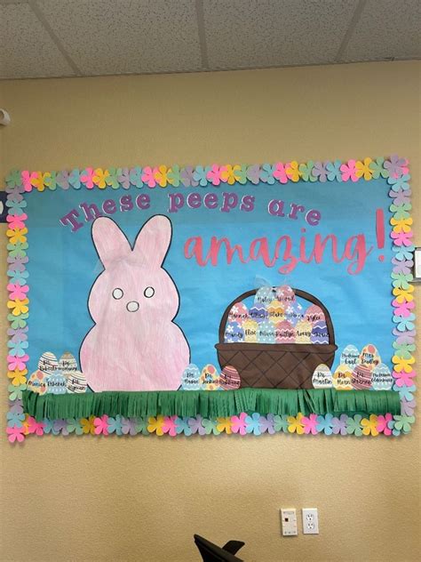 Easter Bulletin Board Ideas For Work