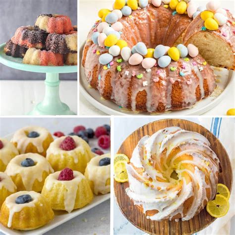 Easter Bundt Cakes