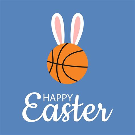 Easter Bunny Basketball