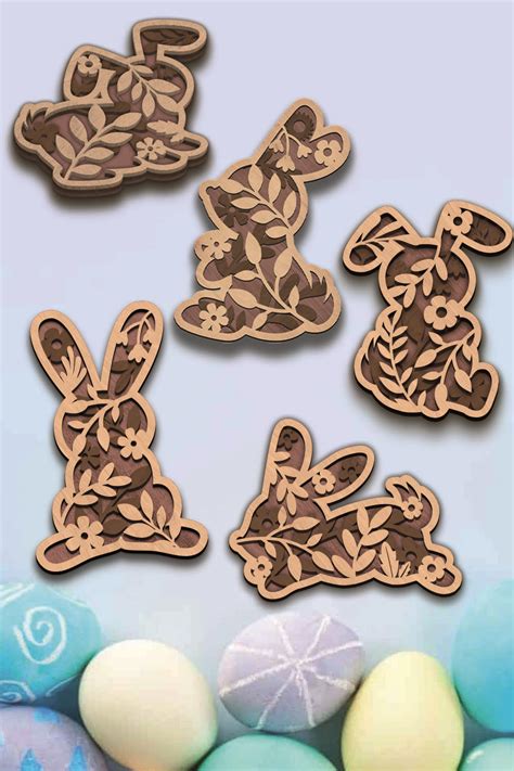 Download Easter Bunny Bundle Multilayer Printable