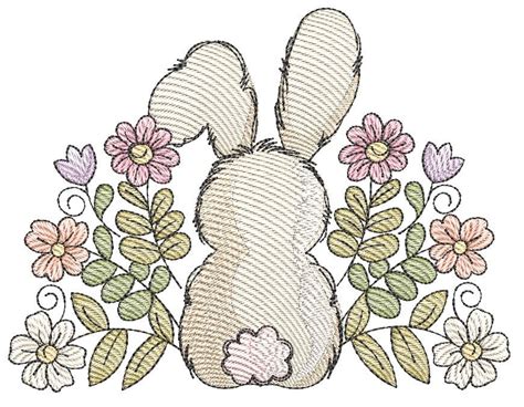 Easter Bunny Embroidery Designs