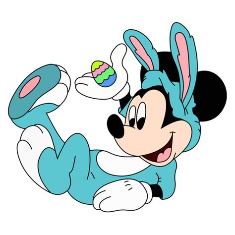 Easter Bunny Mickey Mouse