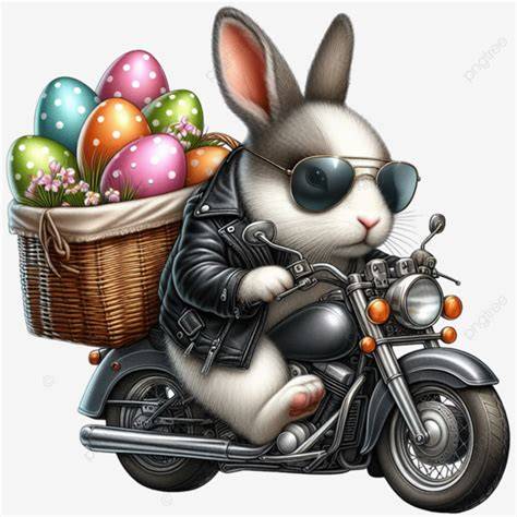 Easter Bunny Motorcycle