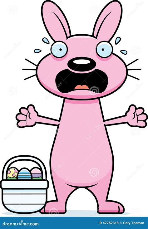 Easter Bunny Scared
