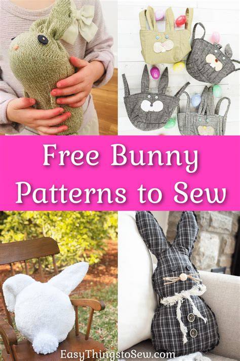 Easter Bunny Sewing Patterns