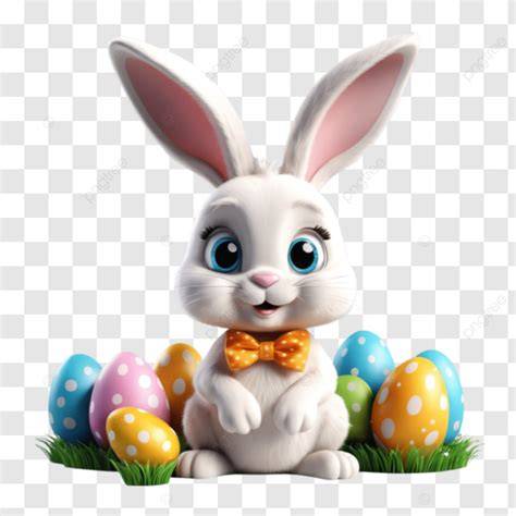 Easter Bunny Transparent Background