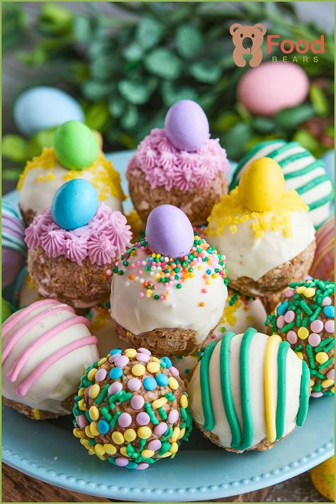 Easter Cake Balls