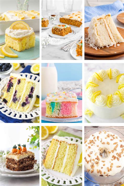 Easter Cake Flavors