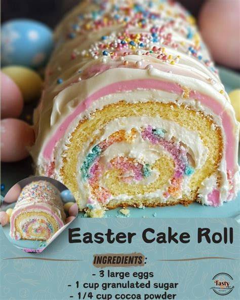 Easter Cake Roll Recipes