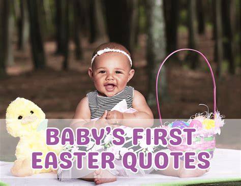 Easter Captions For Babies