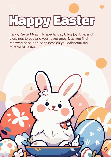 Easter Card Messages For Kids