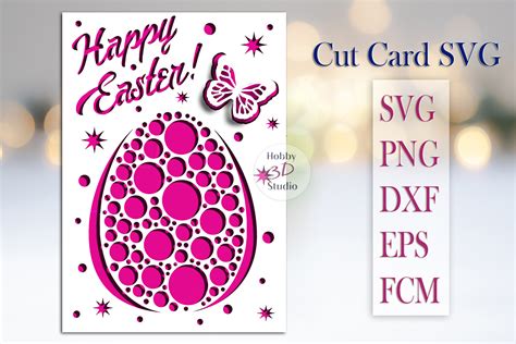 Easter Extravaganza: Hop into Spring with Stunning Easter Card SVG Designs