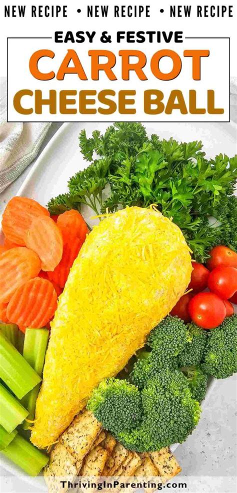 Easter Carrot Cheese Ball