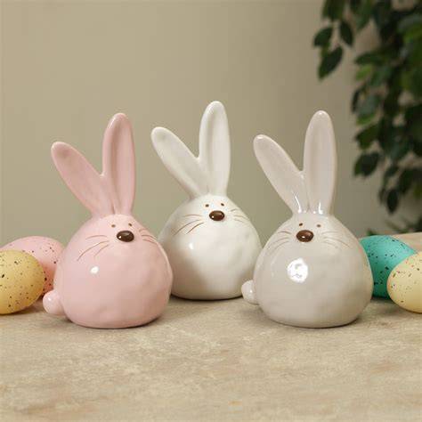 Easter Ceramic Bunnies