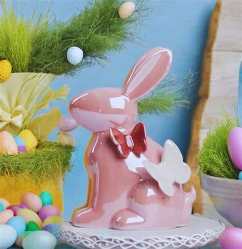 Easter Ceramic Bunny