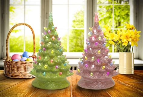 Easter Ceramic Trees