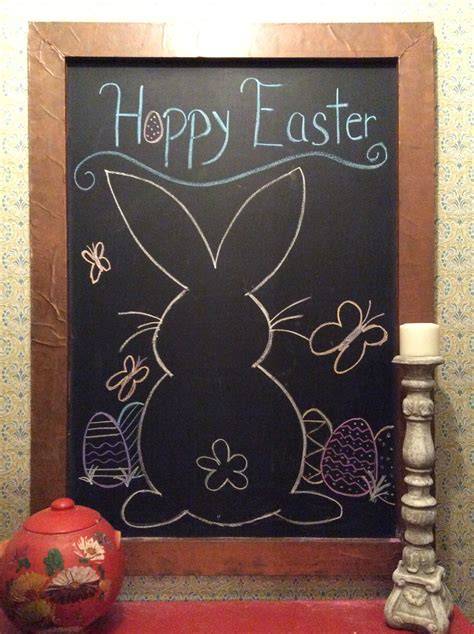 Easter Chalk Board