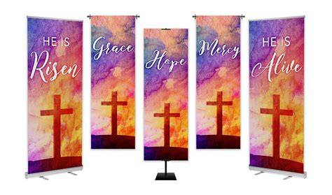 Easter Church Banners