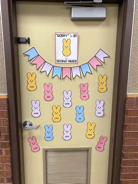 Easter Extravaganza: 10 Inspiring Classroom Door Decorations for a Festive and Fun-filled Celebration!