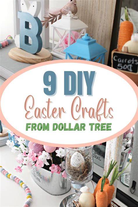 Easter Crafts Using Dollar Tree Items