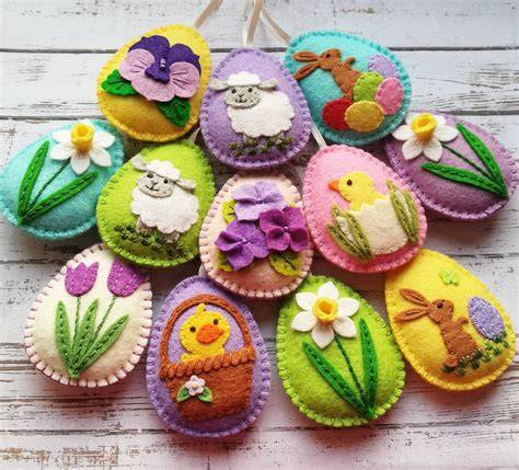 Easter Crafts With Felt